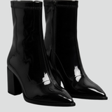 Damen Stiefeletten mit niedrigem Blockabsatz