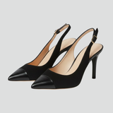 Damen Slingback-Absätze mit spitzem Zehenbereich und verstellbarem Riemen