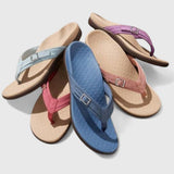 Damen Orthopädische Flip-Flop Sandalen mit Verstellbarem Schnallenverschluss für den Sommer