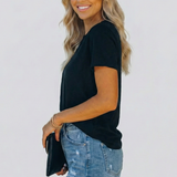 Damen-Shorts mit Fransen und Rissdetails
