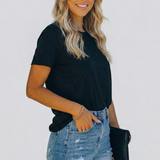 Damen-Shorts mit Fransen und Rissdetails