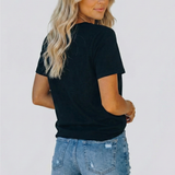 Damen-Shorts mit Fransen und Rissdetails
