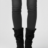 Damen Reißverschluss-Stiefel mit rutschfester Sohle