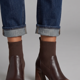 Damen Stiefeletten mit Blockabsatzdesign für den Herbst