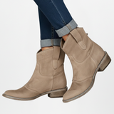Damen Stiefeletten mit Zuglaschen