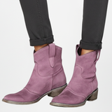 Damen Stiefeletten mit Zuglaschen