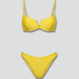 Damen Bikini-Set mit verstellbaren Trägern und brasilianischem Schnitt