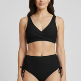 Damen Bikini-Set mit Haltertop und Hoher Taille