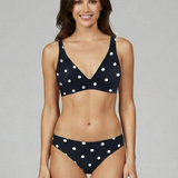 Damen Bikini-Set mit Haltertop und bedruckter Oberfläche