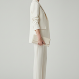 Damen Blazer Set mit definierter Form und geraden Hosen