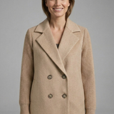 Damen Blazer mit Reverskragen und Knopfverschluss
