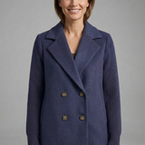 Damen Blazer mit Reverskragen und Knopfverschluss