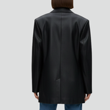 Damen Blazer mit Reverskragen und Frontverschluss