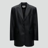 Damen Blazer mit Reverskragen und Frontverschluss