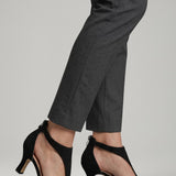 Damen Blockabsatz Sandalen mit Ausschnitt-Obermaterial