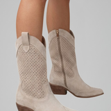 Damenstiefel mit niedrigem Blockabsatz für den Herbst