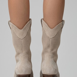 Damenstiefel mit niedrigem Blockabsatz für den Herbst