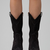 Damenstiefel mit niedrigem Blockabsatz für den Herbst