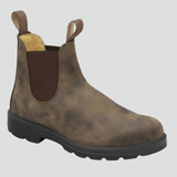 Damen Chelsea-Stiefel mit elastischen Einsätzen und Zugschlaufen