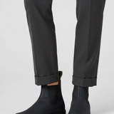 Damen Chelsea-Stiefel mit elastischen Einsätzen und Zugschlaufen