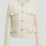 Damen Kurzjacke mit Knopfverschluss