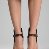 Damen Absatzsandalen mit Riemenverschluss und gepolsterter Innensohle