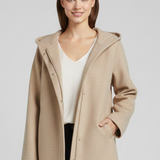 Damen Kapuzenjacke mit Reißverschluss und Taschen