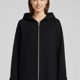 Damen Kapuzenjacke mit Reißverschluss und Taschen