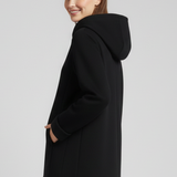 Damen Kapuzenjacke mit Reißverschluss und Taschen