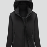 Damen Kapuzenjacke mit Reißverschluss