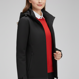 Damen Kapuzenjacke mit Reißverschluss