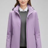 Damen Kapuzenjacke mit Reißverschluss