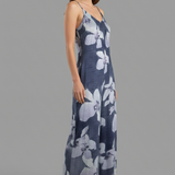 Damen-Jumpsuit mit verstellbaren Trägern und bedruckter Oberfläche