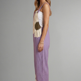Damen-Jumpsuit mit verstellbaren Trägern und weitem Bein
