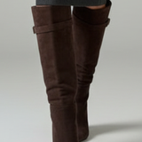 Damen Knöchelhohe Stiefel mit Spitzem Zehen und Blockabsatz