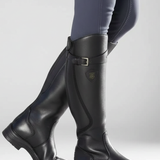 Damen-Knöchelstiefel mit Pull-On-Design und Gummisohle