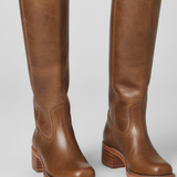 Damen Knöchelhohe Stiefel mit runder Zehenpartie und Blockabsatz