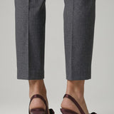 Damen Leder High Heels mit Schleifendetail und spitzer Zehenform