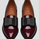 Damen Leder Slipper mit Slip-On Design und flexibler Sohle