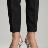 Damen Leder Sandalen mit Spitzem Zehen und Schnalle
