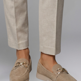 Damen Slipper mit flacher Gummisohle für den Alltag