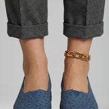 Damen Slipper mit Slip-On Design und gepolsterter Sohle