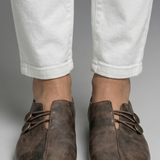 Damen Slipper mit Slip-On Lederdesign für den Alltag