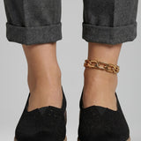Damen Slipper mit Slip-On Design und gepolsterter Sohle