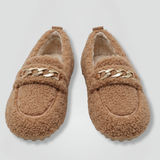 Damen Slipper mit Slip-On Design für den Winter