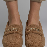 Damen Slipper mit Slip-On Design für den Winter