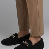 Damen Slipper mit Slip-On Design für den Winter