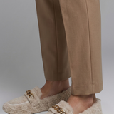 Damen Slipper mit Slip-On Design für den Winter