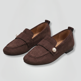 Damen Slipper mit quadratischer Zehenform für den Alltag