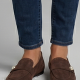 Damen Slipper mit quadratischer Zehenform für den Alltag